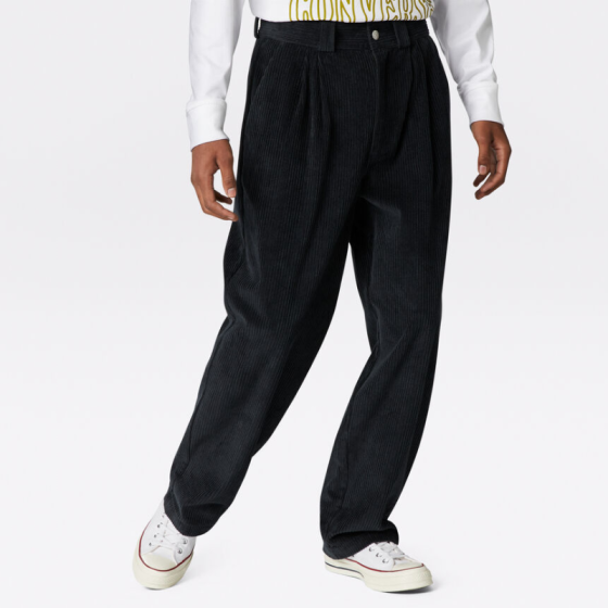Брюки Converse Corduroy Double Pleat Chino Pant 10023062-A01 (black)