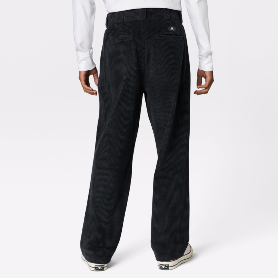 Брюки Converse Corduroy Double Pleat Chino Pant 10023062-A01 (black)
