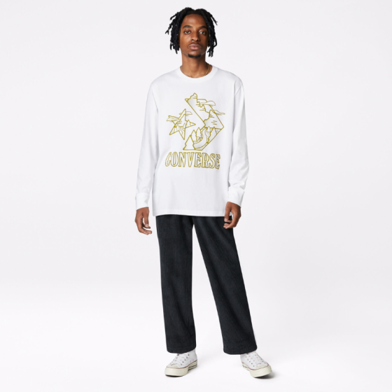 Брюки Converse Corduroy Double Pleat Chino Pant 10023062-A01 (black)