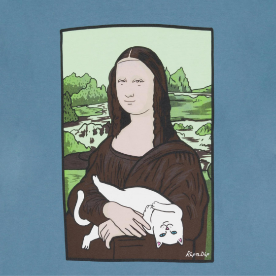 Футболка Ripndip Nerma Lisa Pocket Tee RND9967 (slate)