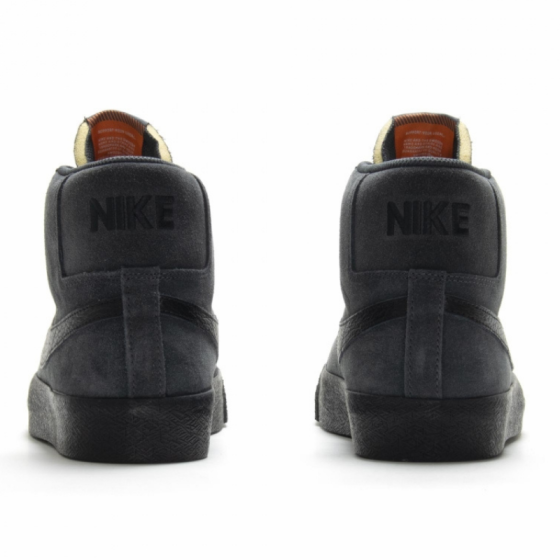 Кеды Nike SB Zoom Blazer Mid ISO DB3027-001 (dark smoke grey-black)