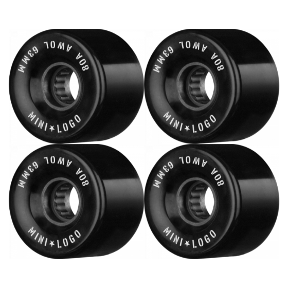 Колеса Mini Logo A.W.O.L. 80A WSBAMLA638004X4 (black)