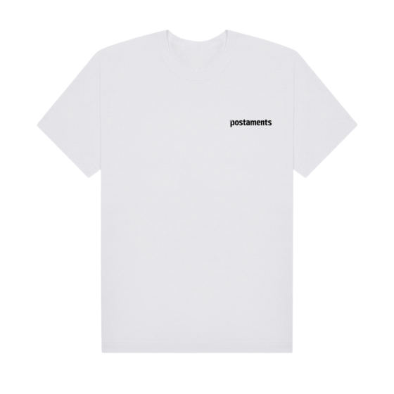 Футболка Postaments P Logo pst-plogo-wht-23 (white)