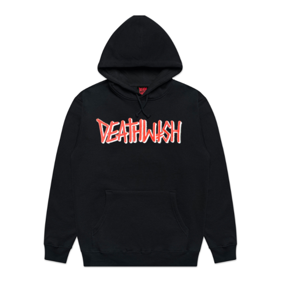 Худи Deathwish Deathspray Pullover deathdthsprpo-blkred (black-red)