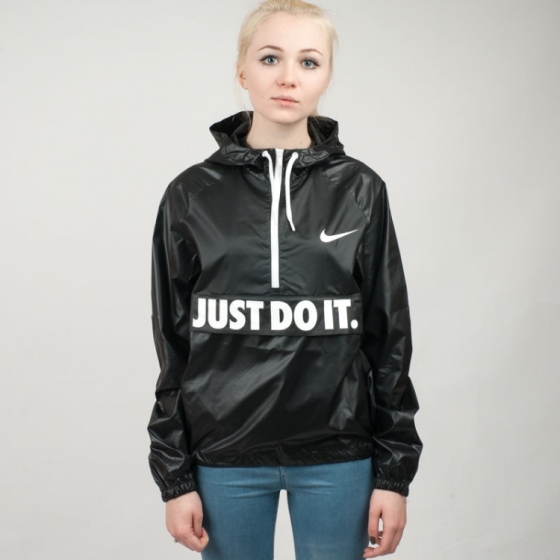 Ветровка Женская Nike City Packable Jacket 725818-010 (black-black-white)