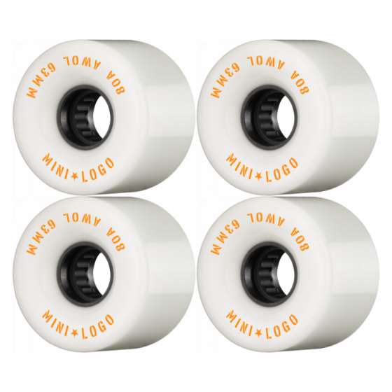 Колеса Mini Logo A.W.O.L. 80A WSBAMLA638004W4 (white)