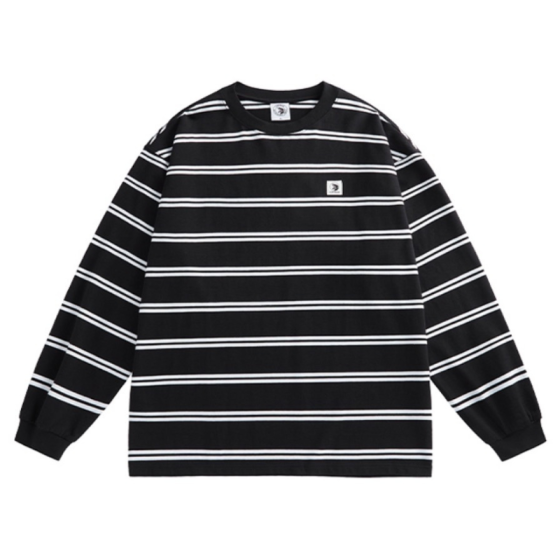 Лонгслив Coppolella Longsleeved T-Shirt V1DCC3103893 (black-white)