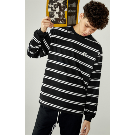 Лонгслив Coppolella Longsleeved T-Shirt V1DCC3103893 (black-white)