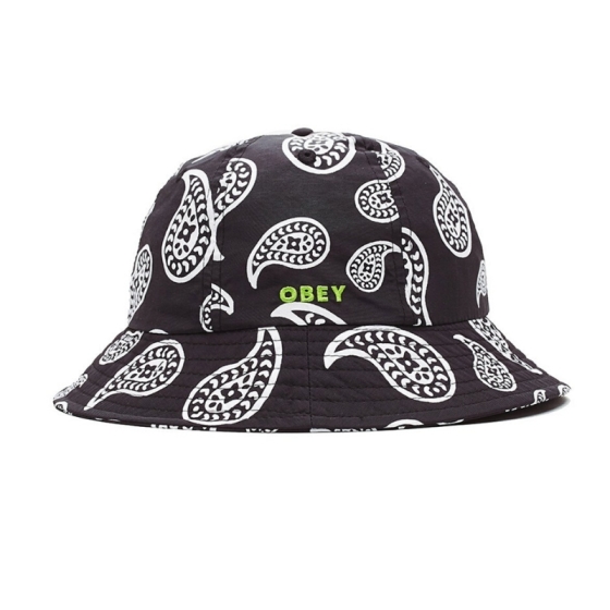 Панама Obey Julian Bucket Hat 100520035 (black multi)