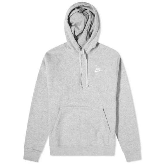 Худи Nike Sportswear Club Fleece Hoodie BV2655-063 (grey)