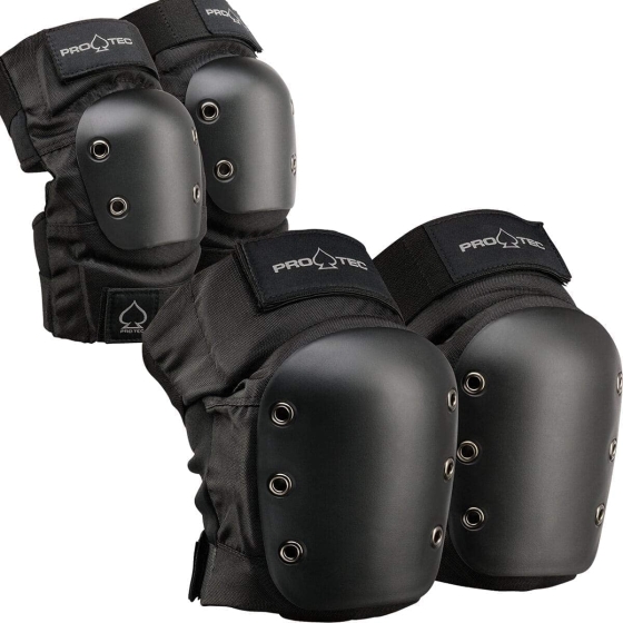 Защита коленей и локтей Pro-Tec Street Knee/Elbow Pad Set Open 1000252 (black)