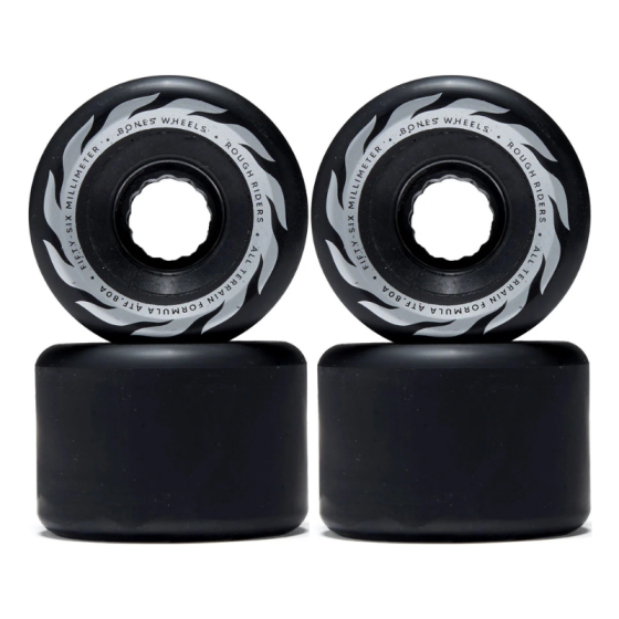 Колеса Bones All Terrain Formula Rough Riders 80A WSCPRR065680X4 (black)