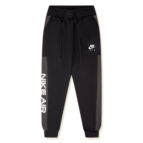 Штаны Nike Air Fleece Jogger DC4317-011 (black-dark smoke grey)