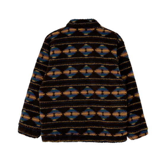 Толстовка Magamaev Turbo Fleece Button maga22-turboflc-brwbieg (brown-biege)