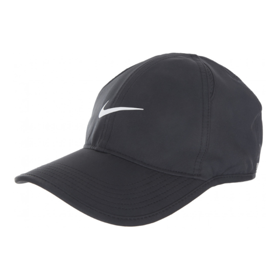 Бейсболка Nike Featherlight Dri-Fit Cap 679421-010 (black-white)