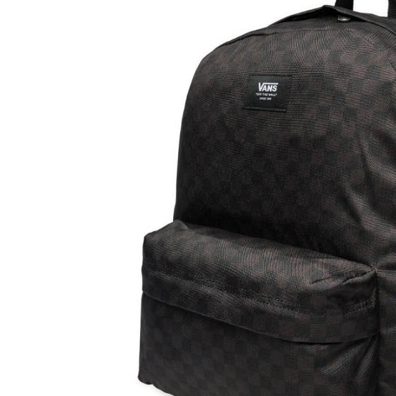 Рюкзак Vans Old Skool Check Backpack VN000H4XBA51 (black-charcoal)