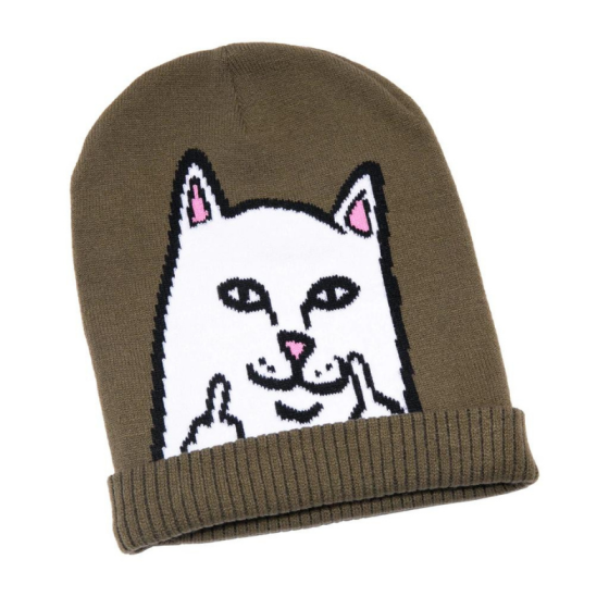 Шапка Ripndip Peeking Nermal Beanie RND8127 (forest)