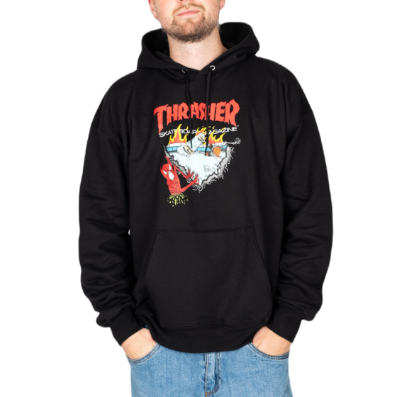 Худи Thrasher Neckface 500 Hoodie 314324 (black)