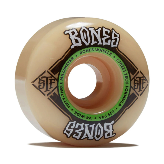 Колеса Bones Street Tech Formula 99A Wide V4 WSCAEV4W5399A4 (white)