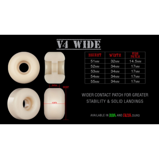 Колеса Bones Street Tech Formula 99A Wide V4 WSCAEV4W5399A4 (white)