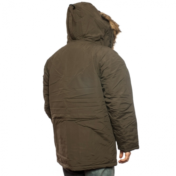 Куртка зимняя Carhartt WIP AW17 Anchorage I021866 (cypress-black)