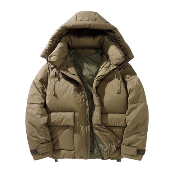 Пуховик Typerighter Hood Puffer TRT009-3745 (khaki)