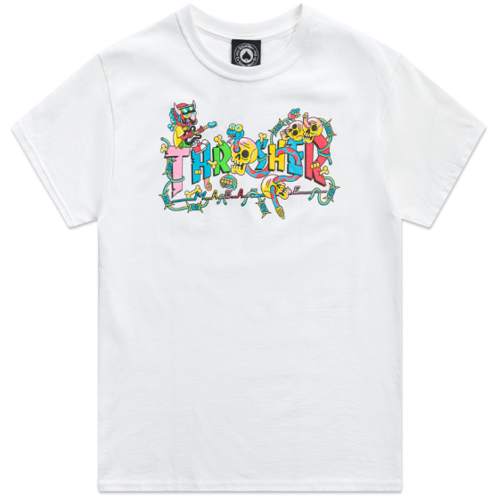 Футболка Thrasher Devils Music 311537 (white)
