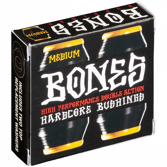 Бушинги Bones Medium Set 91A TCPHB3MDXS (black yellow)