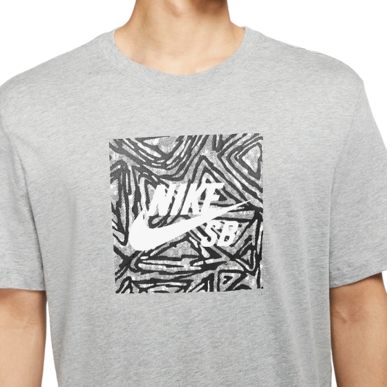 Футболка Nike SB Triangle HBR Tee CD2111-063 (dark grey heather)