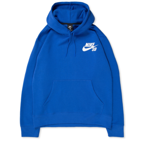 Худи Nike SB Icon PO Essential CW7064-480 (game royal-white)