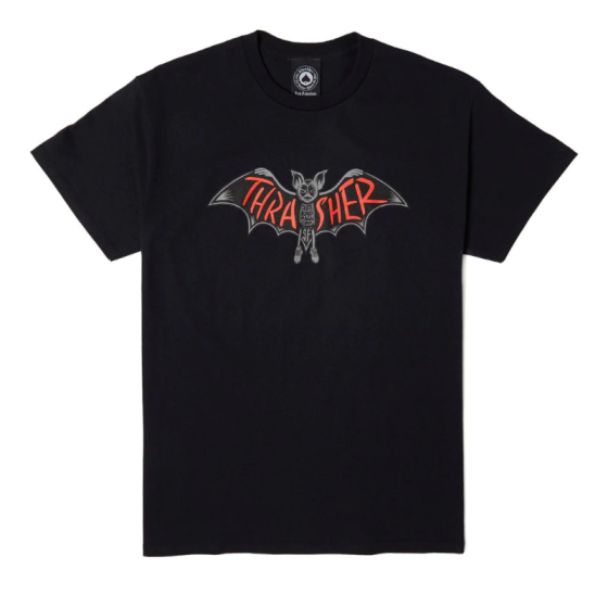 Футболка Thrasher Bat 311572 (black)