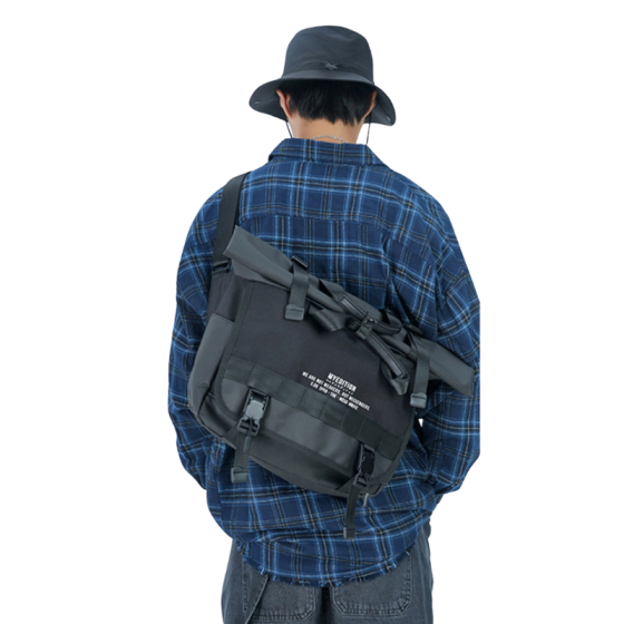 Сумка Через Плечо Myedition Urban Messenger Bag M89168 (black)