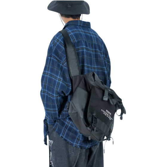 Сумка Через Плечо Myedition Urban Messenger Bag M89168 (black)
