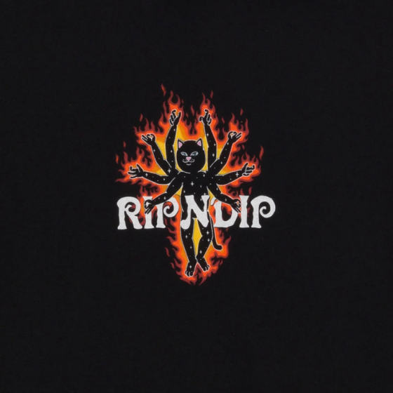 Футболка Ripndip Illusion Jerm Tee RND10249 (black)