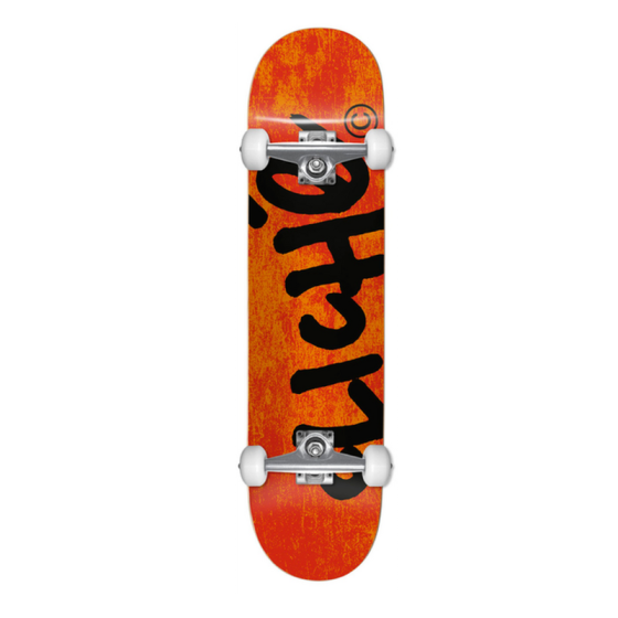 Скейтборд В Сборе Cliche Handwritten Yth Fp Orange/Black 10526266Y (multi)