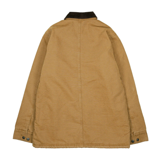 Куртка Dickies Duck High Pile Flce Line Chore Jckt DK0A4XGASBD1 (stone washed brown duck)
