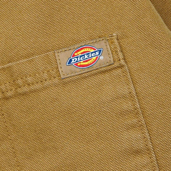 Куртка Dickies Duck High Pile Flce Line Chore Jckt DK0A4XGASBD1 (stone washed brown duck)