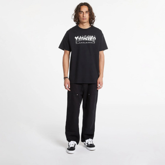 Футболка Thrasher Pigeon Mag 311618blk (black)