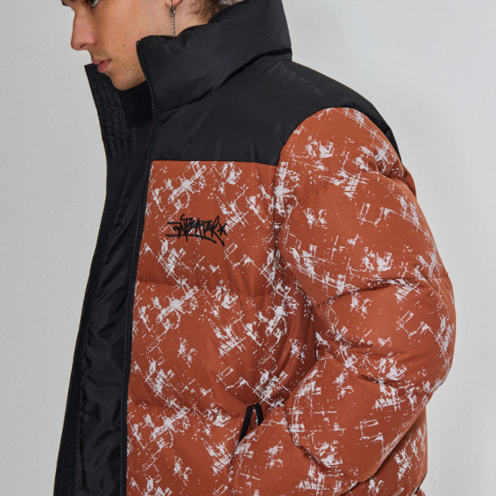 Куртка Anteater Down Jacket Print ant24-downjktprnt-terra (terrakot)