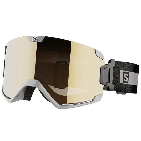 Маска Salomon Cosmic Access L41146000 (grey-univ gold)