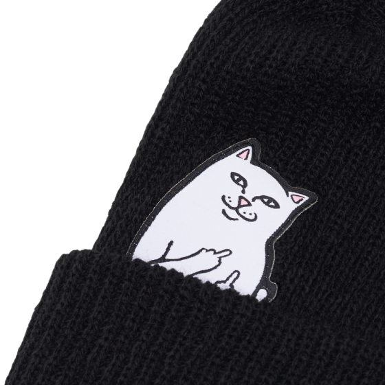 Шапка Ripndip Lord Nermal Ribbed Beanie RND1890 (black)