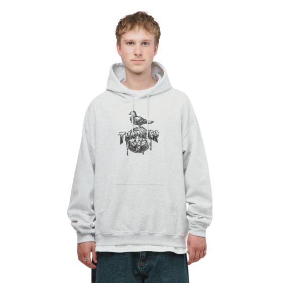 Худи Thrasher Cover The Earth 315036 (ash grey)