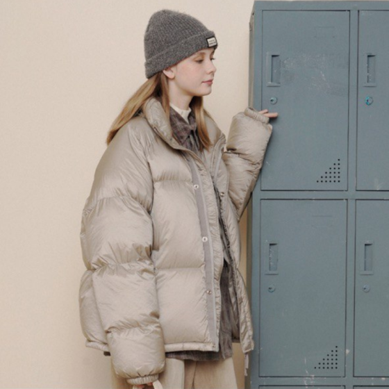 Пуховик Nothomme Scarf Teflon Puffer 20M022bge (beige)
