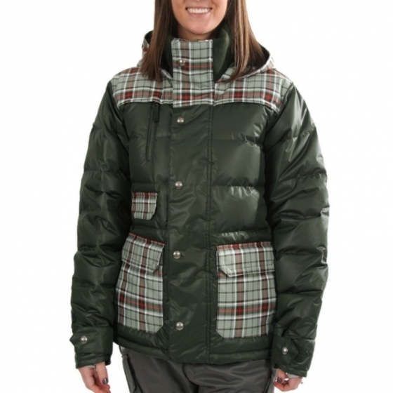Куртка женская горнолыжная Burton WB Dandridge 253745252 (resin groupie plaid)