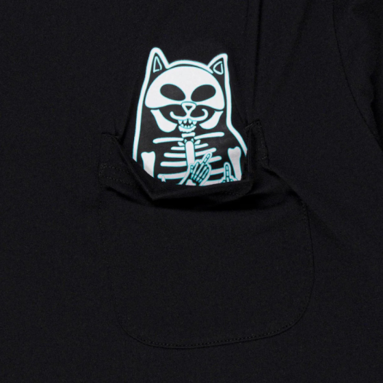 Футболка Ripndip Lord Skelly Pocket Tee RNDFAL24165 (black)