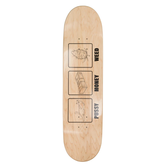 Дека Ripndip Pussy Money Weed Deck RND10145 (teal)