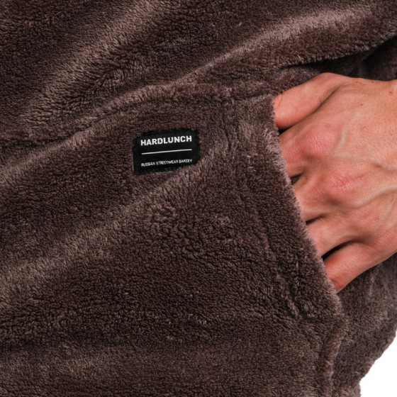 Худи Hardlunch Fur Hood 5024000057 (графит)