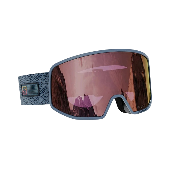 Маска Salomon Lo Fi Sigma L41148500 (bkgrey-sol bkgold)