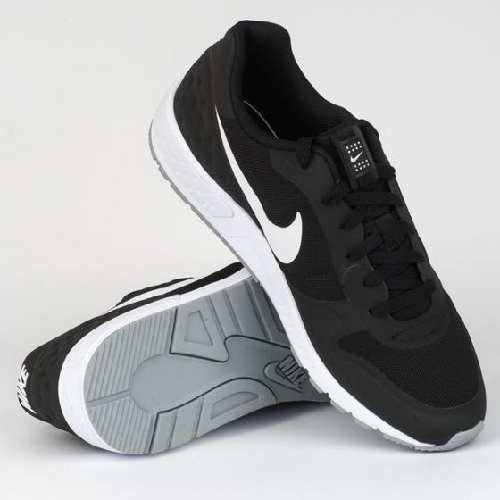 Кроссовки Nike Nightgazer Low Se 902818-001 (black-white-wolf grey)