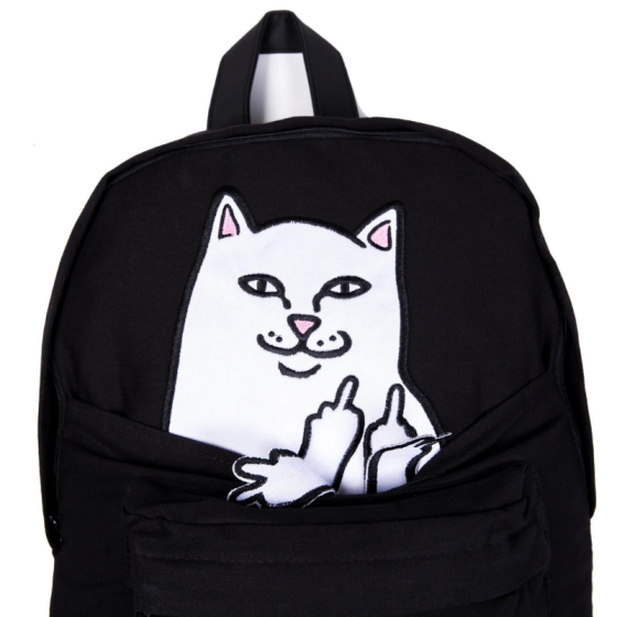 Рюкзак Ripndip Lord Nermal Velcro Hands Backpack RND1099P (black)